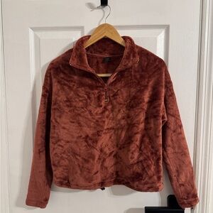 Cold Crush Rust Fleece Jacket